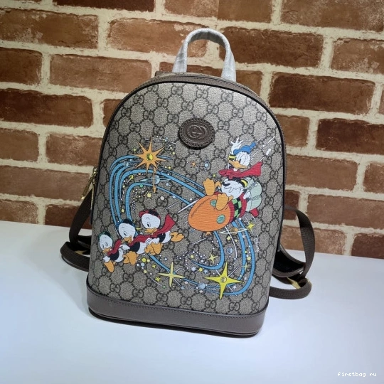 First bag ru x backpack Duck GUCCI small Disney Gucci Donald 0812